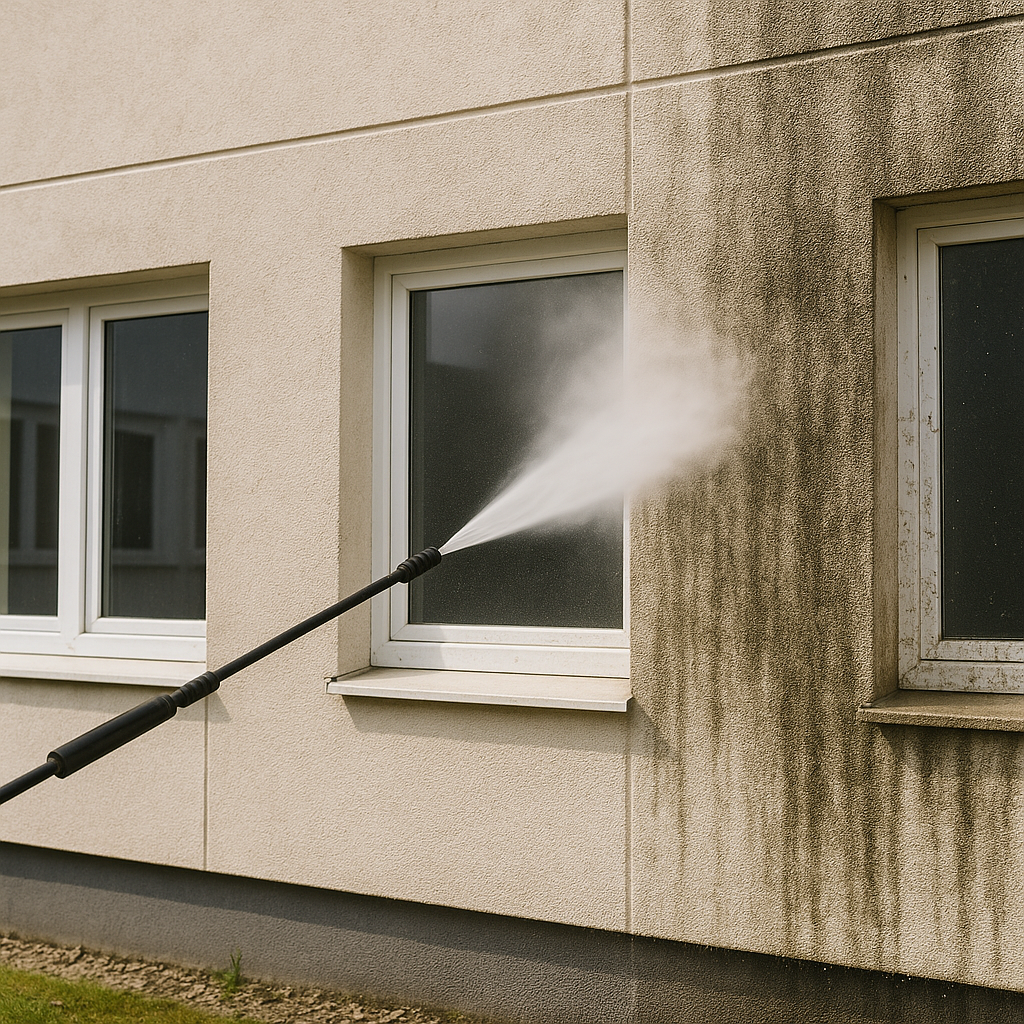 Vorher-Nachher Fassade